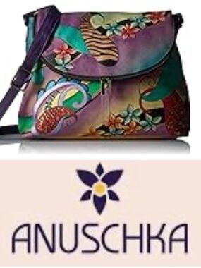 Anuschka hand painted genuine leather bag
